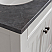 30" Bathroom Vanity in Earl Grey with Blue Limestone Top with Faucet