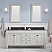 72" Bathroom Vanity in Earl Grey with Blue Limestone Top with Faucet