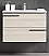 32" Single Sink Vanity 2 Drawer With Ceramic Sink