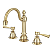 Satin Gold High Arc Torch Lever Handle True Brass Lavatory Faucet