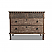 Single Vanity Antiqued Painted Base with White Marble Top