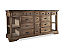 75" Handcrafted Reclaimed Pine Solid Wood Double Bath Vanity Natural Finish