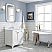 30" Single Sink Carrara White Marble Countertop Vanity in Pure White with Mirror and Faucet Options