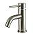 New York 6" Single Metal Lever Handle Single Hole Bathroom Sink Faucet with Push-Up Pop-Up Drain