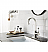 Paris 11 5/8" Single Lever Handle Single Hole Bathroom Sink Faucet with Pop-Up Drain