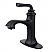 Restoration 8 5/8" Single Lever Handle Single Hole Bathroom Sink Faucet with Pop-Up Drain