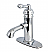 American Classic 8 1/4" Single Lever Handle Single Hole Bathroom Sink Faucet with Pop-Up Drain