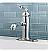 American Classic 8 1/4" Single Lever Handle Single Hole Bathroom Sink Faucet with Pop-Up Drain