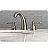 Naples 6" Double Metal Lever Handle Widespread Bathroom Sink Faucet with Pop-Up Drain