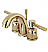 Concord 4" Double Metal Lever Handle Mini - Widespread Bathroom Sink Faucet with Pop-Up Drain