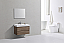 Modern Lux 36" Butternut Wall Mount Modern Bathroom Vanity