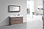 Modern Lux 60" Single Sink Butternut Free Standing Modern Bathroom Vanity