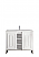 James Martin Alicante 39.5" Single Vanity Cabinet, Glossy White