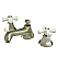Modern 2-Handle 3-Hole Deck Mounted Widespread Bathroom Faucet with Brass Pop-Up in Polished Chrome