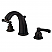 Traditional Two-Handle 3-Hole Deck Mounted Widespread Bathroom Faucet with Plastic Pop-Up with 4 Finish Options