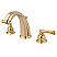 Traditional Two-Handle 3-Hole Deck Mounted Widespread Bathroom Faucet with Plastic Pop-Up with 4 Finish Options