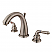 Modern Dual Lever Two-Handle 3-Hole Deck Mounted Widespread Bathroom Faucet with Brass Pop-Up in Polished Chrome