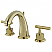 Contemporary Dual Lever 2-Handle 3-Hole Deck Mounted Widespread Bathroom Faucet with Brass Pop-Up in Polished Chrome