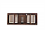 James Martin Athens Collection 60" Single Vanity Cabinet , Mid Century Acacia