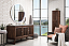 James Martin Athens Collection 60" Single Vanity Cabinet , Mid Century Acacia