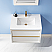Issac Edwards Collection 30" Single Bathroom Vanity Set in White and Composite Carrara White Stone Countertop without Mirror
