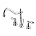 Traditional Two-Handle 3-Hole Deck Mounted Widespread Bathroom Faucet with Brass Pop-Up in Polished Chrome with 4 Finish Option