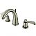 Modern Two-Handle 3-Hole Deck Mounted Widespread Bathroom Faucet Brass Pop-Up with 4 Finish Options