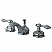 Traditional 2-Handle Three-Hole Deck Mounted Widespread Bathroom Faucet with Brass Pop-Up Polished Chrome Finish