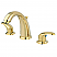 Traditional Two-Handle 3-Hole Deck Mounted Widespread Bathroom Faucet with Plastic Pop-Up in Polished Chrome with 4 Color Options