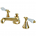Modern Two-Handle 3-Hole Deck Mounted Widespread Bathroom Faucet with Brass Pop-Up in Polished Chrome Finish with 4 Color Options