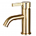 Single-Handle 1-Hole Deck Mounted Bathroom Faucet with Push Pop-Up in Polished Chrome Finish