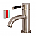 Single-Handle 1-Hole Deck Mounted Bathroom Faucet in Polished Chrome with 5 Finish Options
