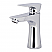 Single-Handle 1-Hole Deck Mounted Bathroom Faucet in Polished Chrome with 5 Finish Option