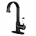 Single-Handle 1-Hole Deck Mounted Bathroom Faucet in Polished Chrome with 3 Finish Options