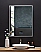 30 in. x 40 in. LED Frameless Mirror with Bluetooth, Defogger and Digital Display