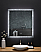 36" x 40" LED Frameless Rectangualar Mirror with Dimmer and Defogger