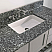 48" Gray Solid Wood and Basin Sink Vanity with Countertop Options