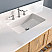 48" Natural Wood Solid Wood and Basin Sink Vanity with Countertop Options