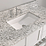 48" White Solid Wood and Basin Sink Vanity with Countertop Options