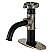 Single-Handle 1-Hole Deck Mount Bathroom Faucet with Push Pop-Up and Deck Plate in Naples Bronze