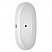 71" Freestanding Bathtub in White Finish with Matte Black Pop-up Drain and Overflow Trim