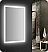 48" Wide x 30" Tall Bathroom Mirror w/ Halo Style LED Lighting and Defogger