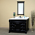 60" Single Sink Vanity-Wood-Espresso Finish with Mirror and Linen Cabinet Options