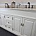 72" Double Sink Vanity-Wood-Cream White with Mirror and Linen Cabinet Options