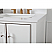 60" Modern Double Bathroom Sink Vanity White Finish in White Quartz Top with Backsplash Option
