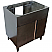 30" Single Vanity in Silvery Brown Finish - Cabinet Only with Countertop, Backsplash and Mirror Options