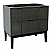 30" Single Vanity in Linen Gray Finish - Cabinet Only with Countertop, Backsplash and Mirror Options