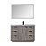 48" Single Sink Bath Vanity in Classical Grey with White Composite Grain Countertop