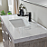 48" Single Sink Bath Vanity in Classical Grey with White Composite Grain Countertop