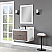 Issac Edwards Collection 36" Single Bathroom Vanity in Classical Gray with Carrara White Composite Stone Countertop without Mirror